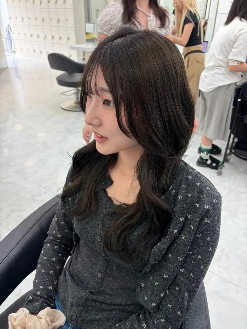 ロング ヘアカラー Yuka/福岡美容室 /カラーモデル募集中のヘアスタイル