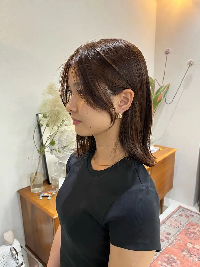 カラー ブラウンカラー 透明感カラー ヘアカラー 透明感カラー/ 似合わせ/chikaのヘアスタイル