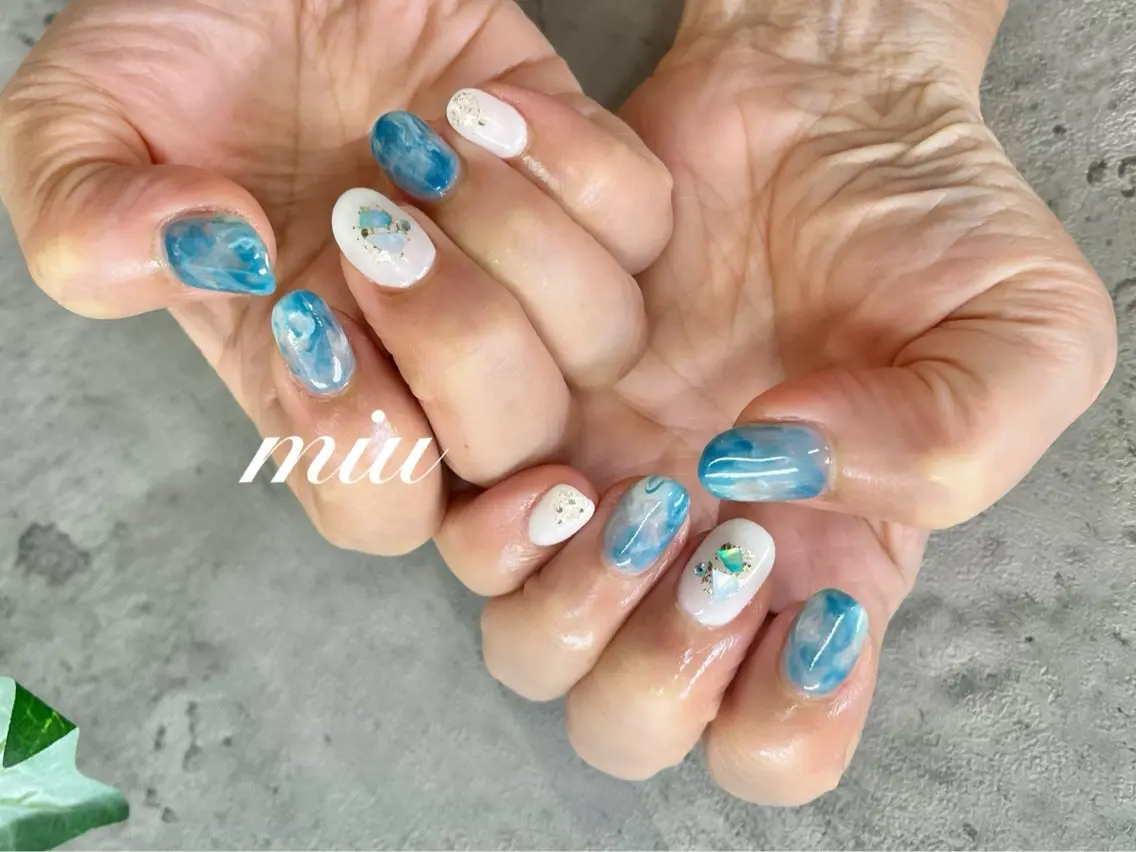 ネイル ハンドネイル miu nail 🐾mihoのネイルデザイン