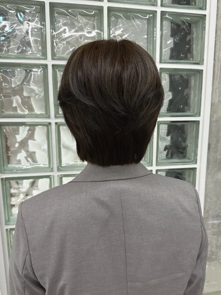 カラー ヘアカラー トリートメント ヘアセット 秋永 鈴のヘアスタイル