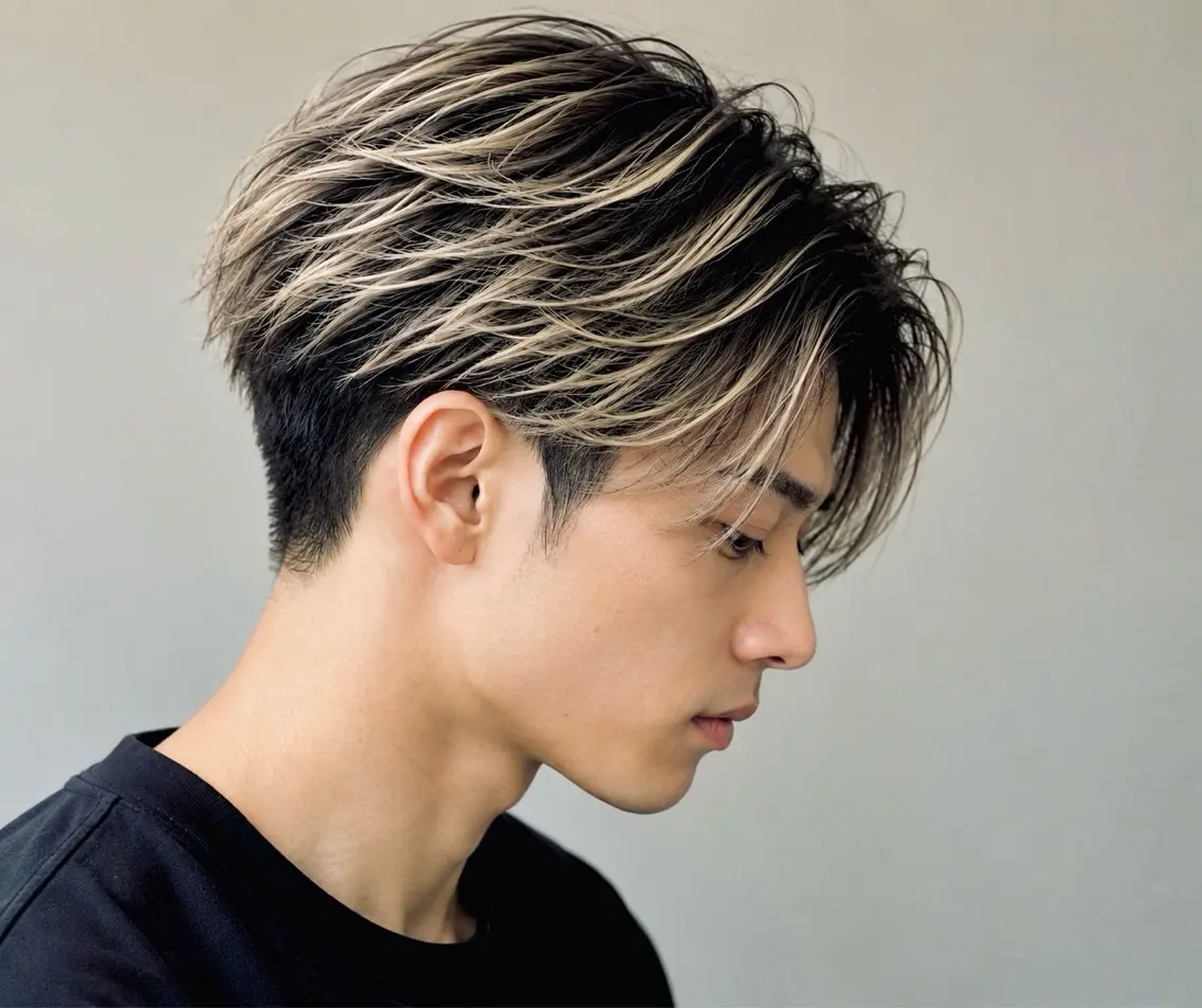 【男性限定】メンズカット+ダブルカラー+トリートメントの写真