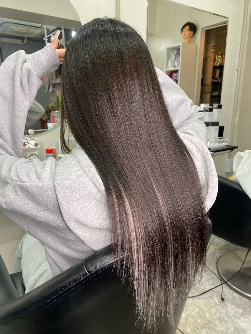 ロング カラー 魅力引き出しヘア🐾 るくものヘアスタイル