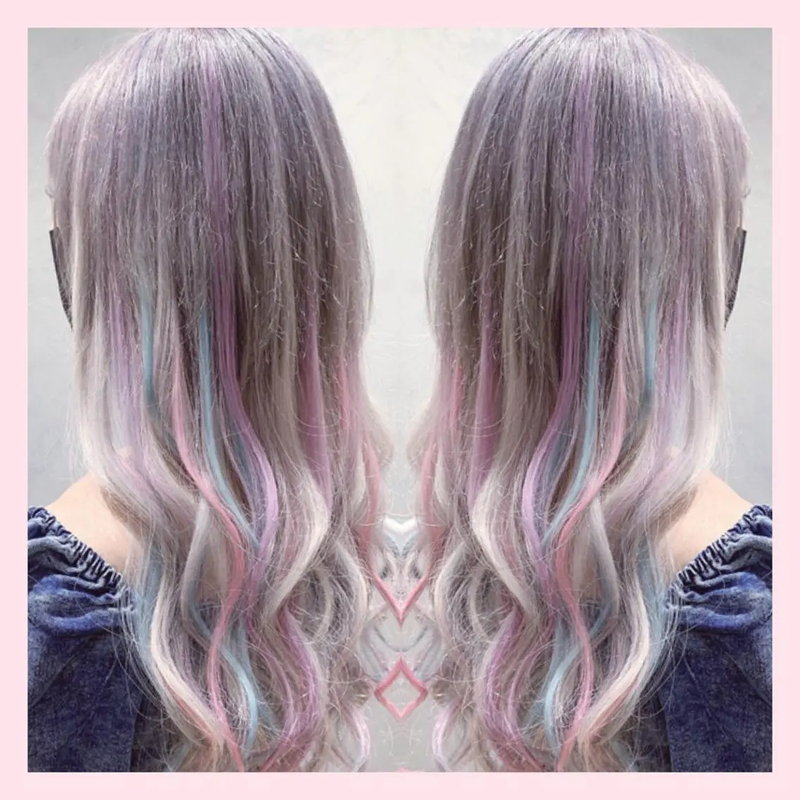 ロング カラー ヘアカラー トリートメント エクステ シシド ユウスケ Aceのヘアスタイル