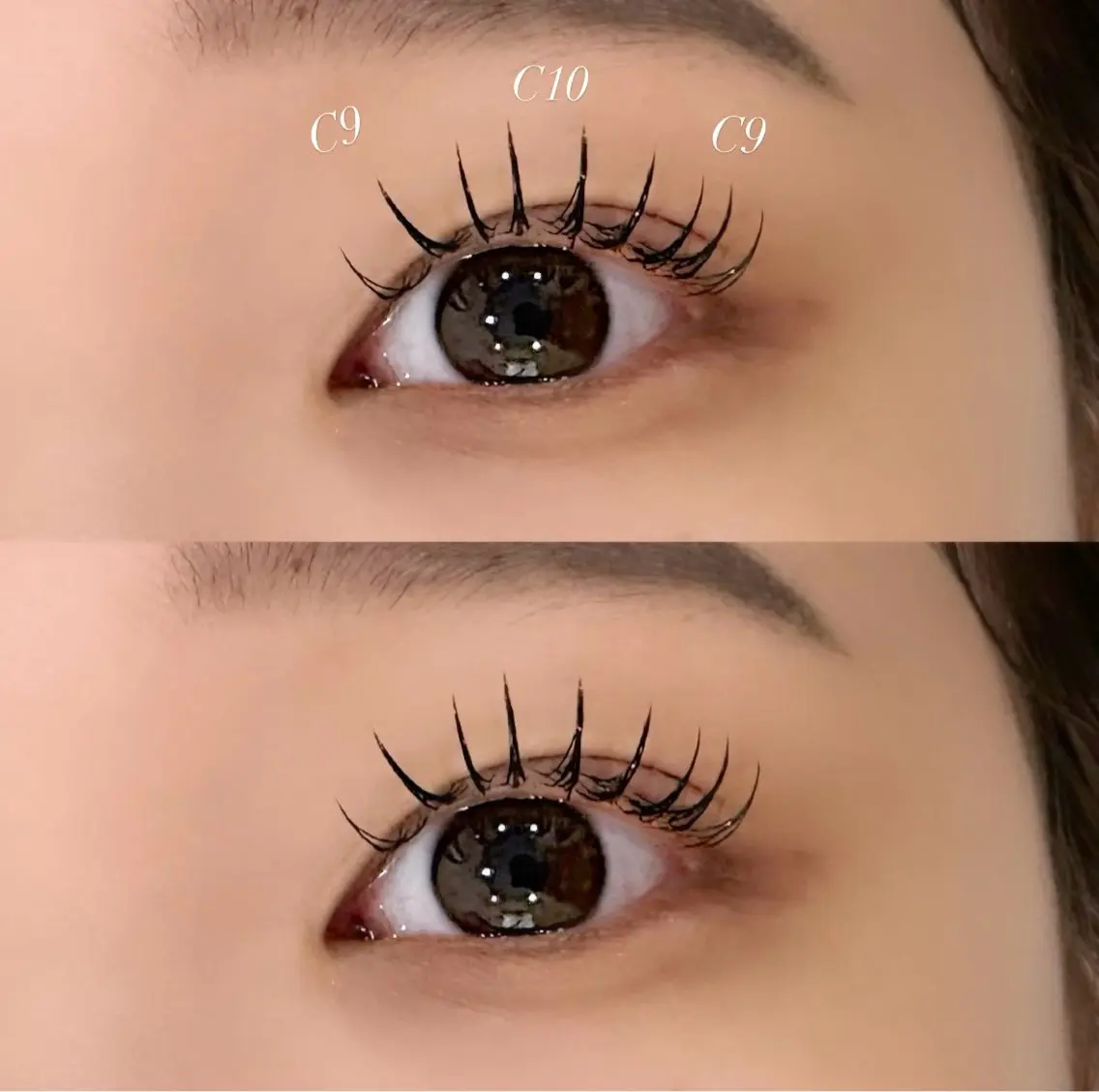マツエク・マツパ マツエク prize iris ASUKAのマツエク・マツパデザイン