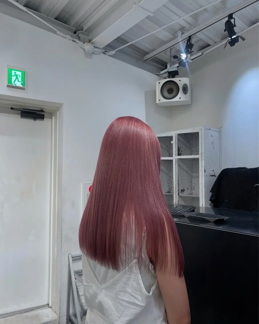 ロング カラー NENE/GARTE 代官山/渋谷のヘアスタイル