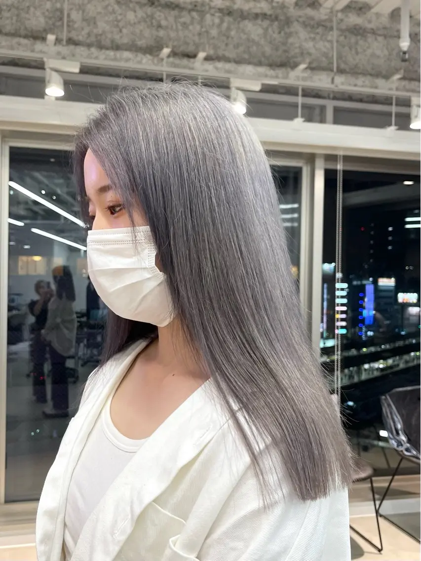 【2回目以降🦋】カット+ブリーチダブルカラー+艶トリートメント💞の写真