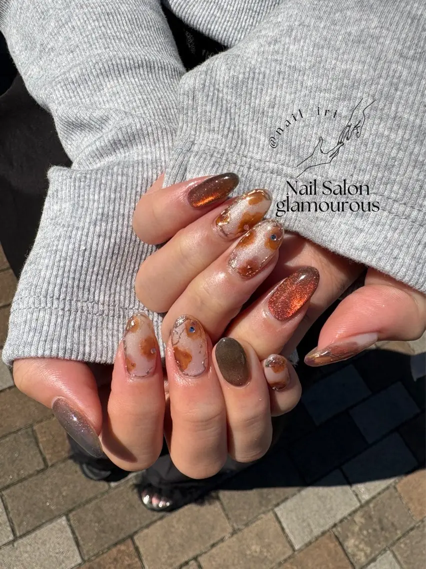 ネイル ハンドネイル 中川 愛理のネイルデザイン