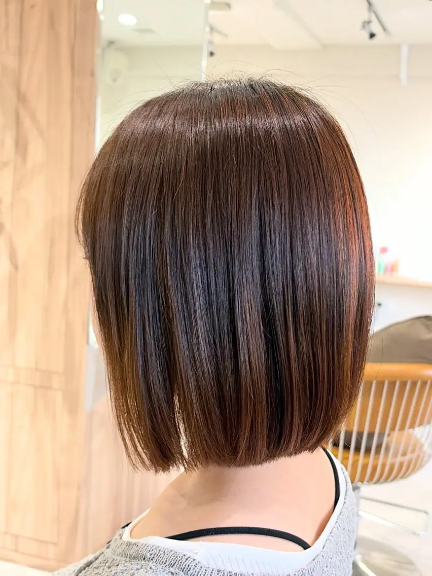 🌈リピート🌈　似合わせカット＋透明感カラー＋CMCトリートメント🍀の写真