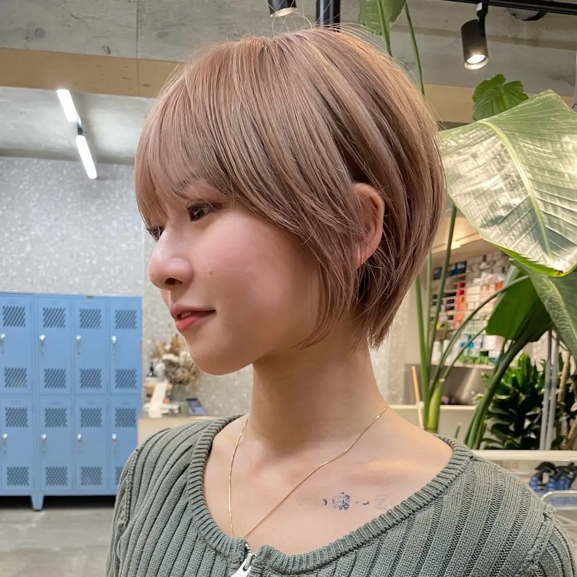 ショート カラー ブリーチ 松下 友希 【fifth】のヘアスタイル