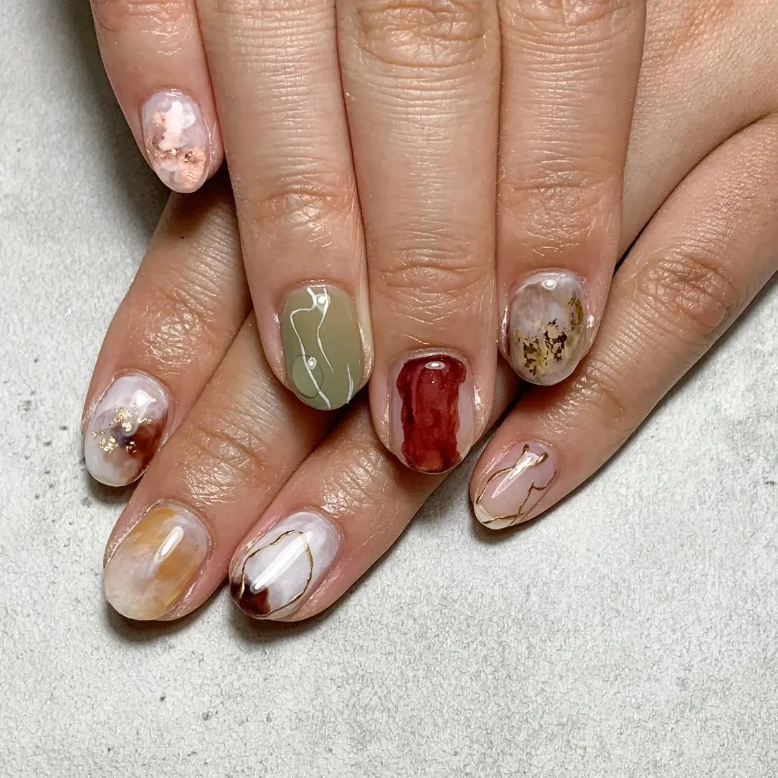 ネイル ハンドネイル FIORITURA aiのネイルデザイン