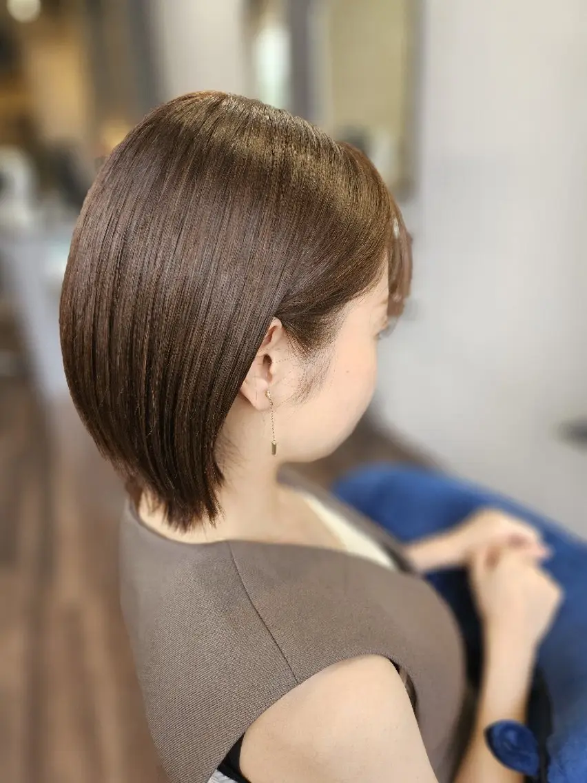ショート カラー ショートボブ ボブ ショートヘア カット ヘアカラー トリートメント terra✂️川嶋 大輔のヘアスタイル