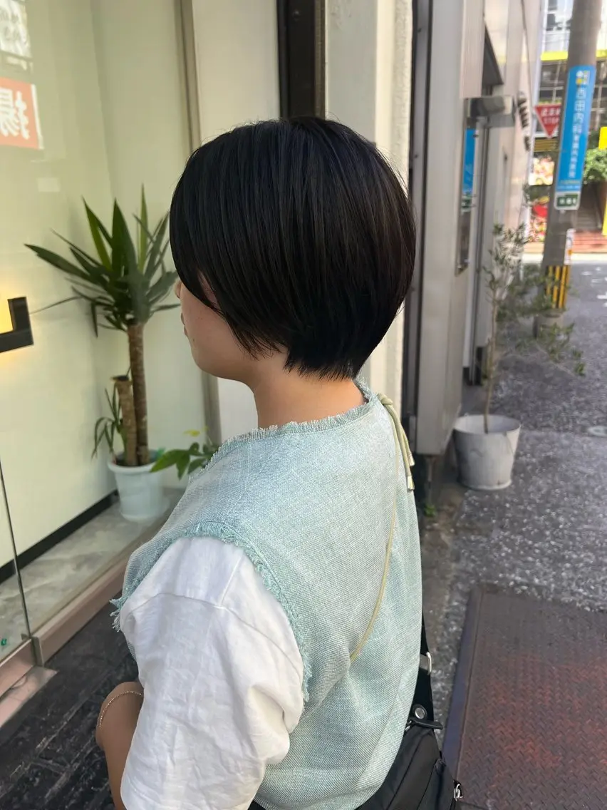 ショート カラー ヘアアレンジ ショートヘア 「sumi」 AMIのヘアスタイル