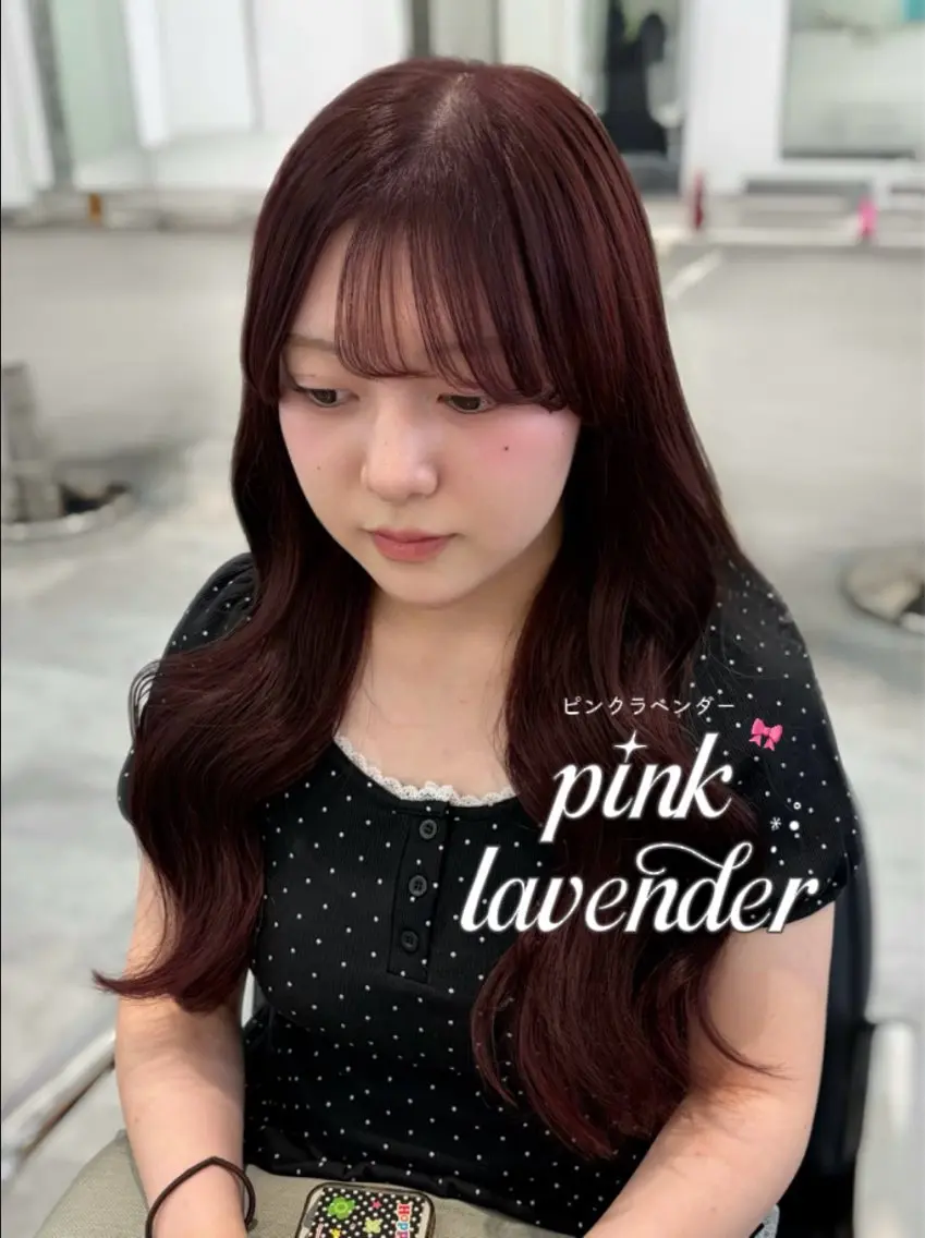 ロング カラー ヘアカラー ParveMix ♡白神みやびのヘアスタイル