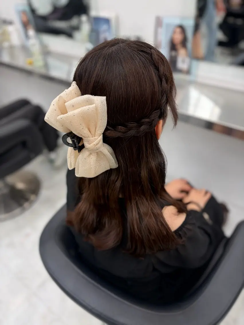 カラー ヘアセット 韓国girly 🪽🫧ハルナ🎀のヘアスタイル
