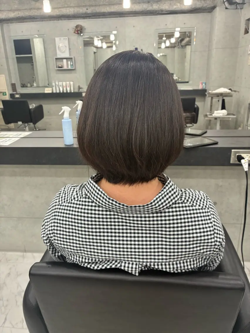 セミロング カラー Endearing 🌟銀座のヘアスタイル