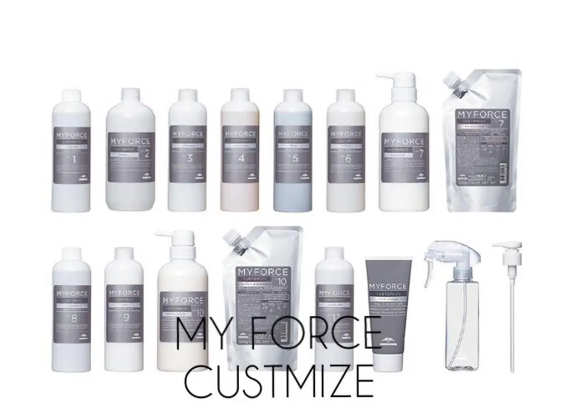 11種類の薬剤で理想の髪を創る究極のサロントリートメント　『MYFORCE COSTAMIZE トリートメント』の写真