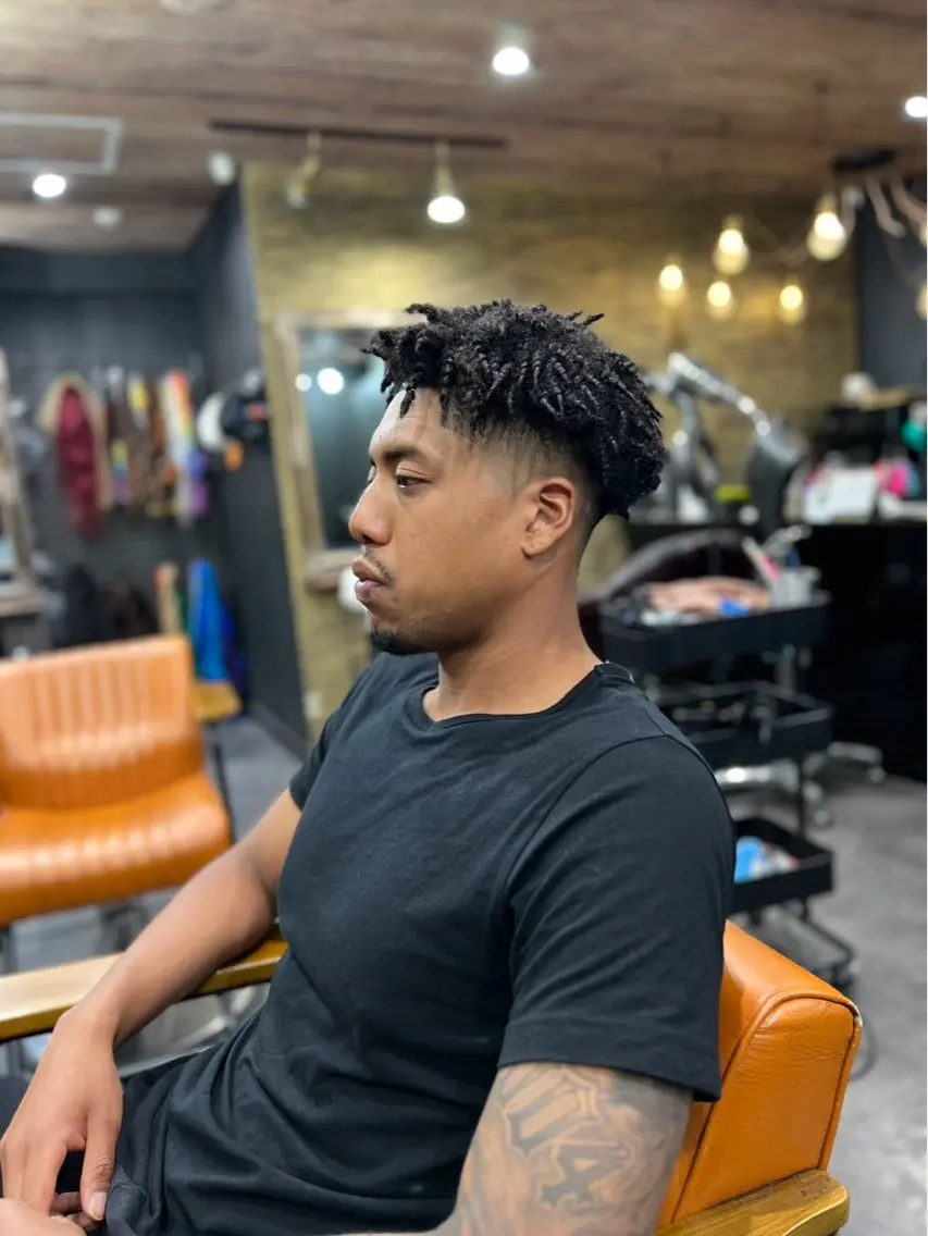 パーマ パーマ 比嘉 志温のヘアスタイル