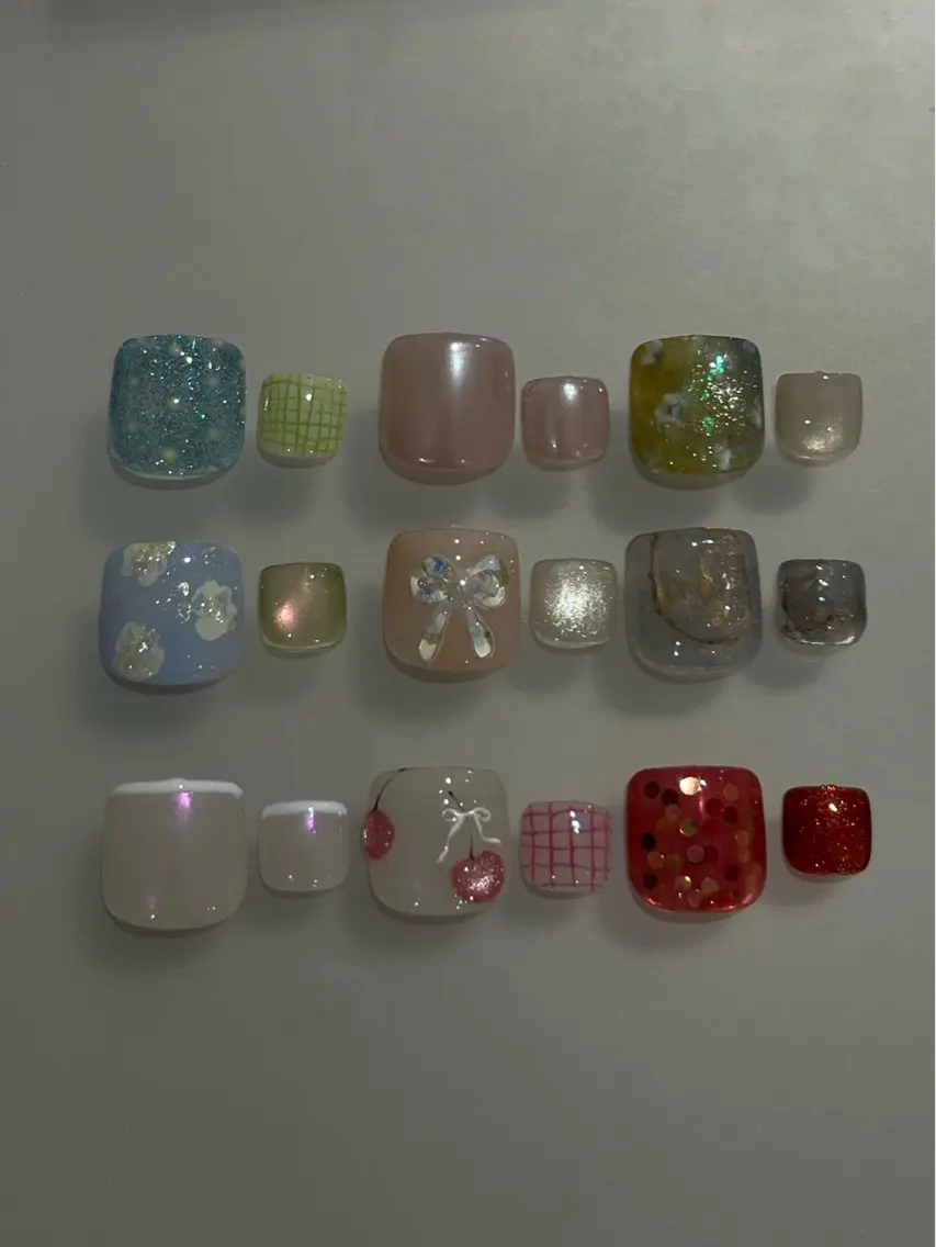 【オフあり+660円】フットアート / 60min / パラジェル /フィルイン◎/ 持ち込み /サンプルありの写真