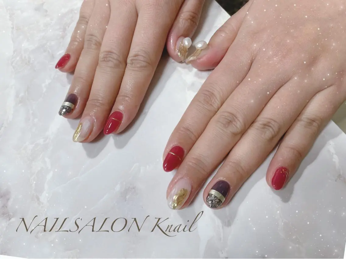 ネイル ハンドネイル Knail Mieのネイルデザイン