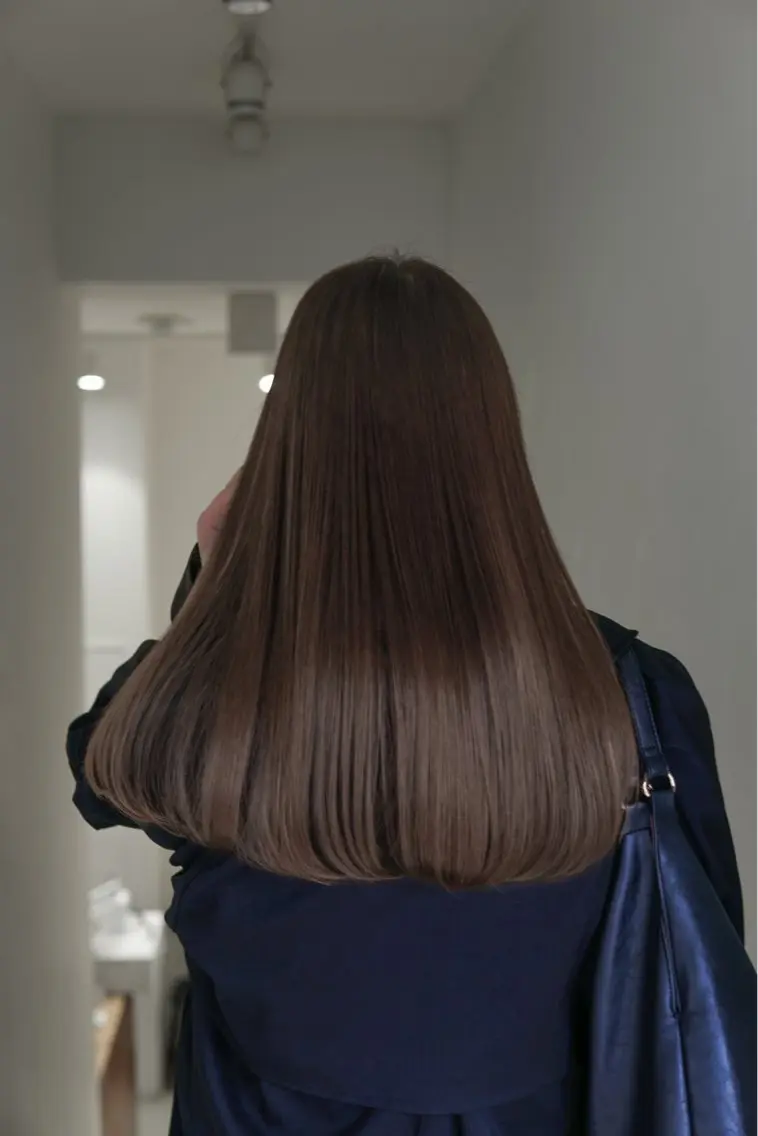 ロング カラー カット ヘアカラー 縮毛矯正 トリートメント 髪質改善/透明感 松下喬亮のヘアスタイル