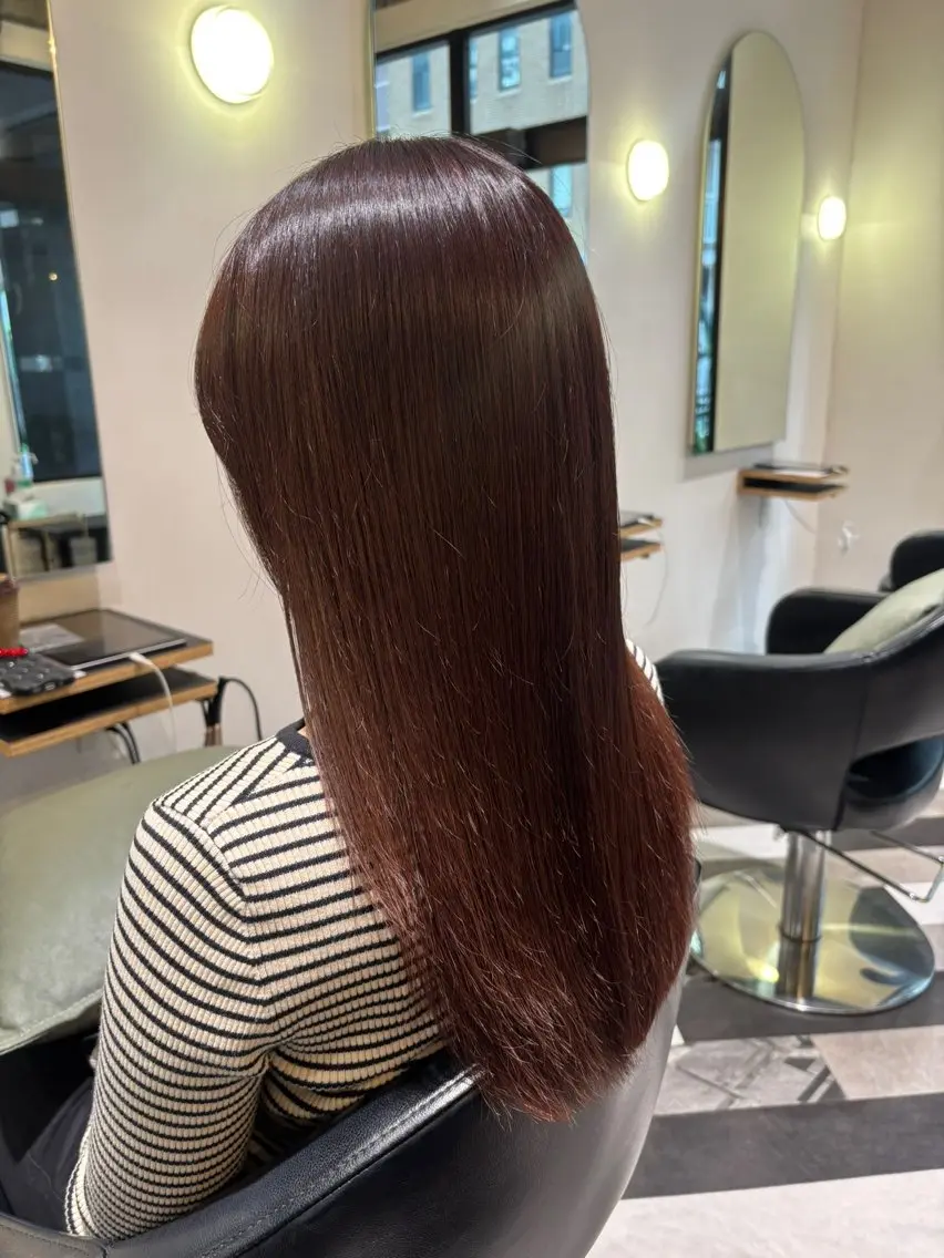 ロング カット ヘアカラー トリートメント 沢井涼人✂︎ 割引有のヘアスタイル