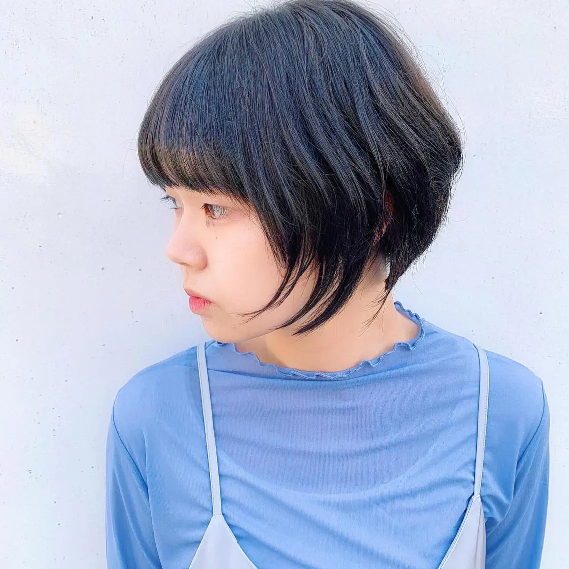 ショート カラー 中川 竜誠のヘアスタイル