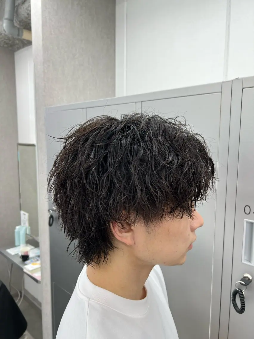 メンズ カット パーマ メンズ縮毛矯正/ パーマ/佐野友尉のヘアスタイル