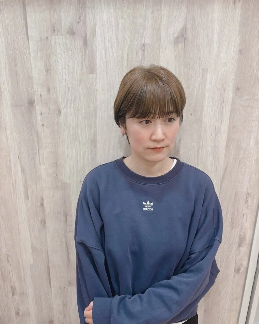 カラー 竹村 恵功代のヘアスタイル