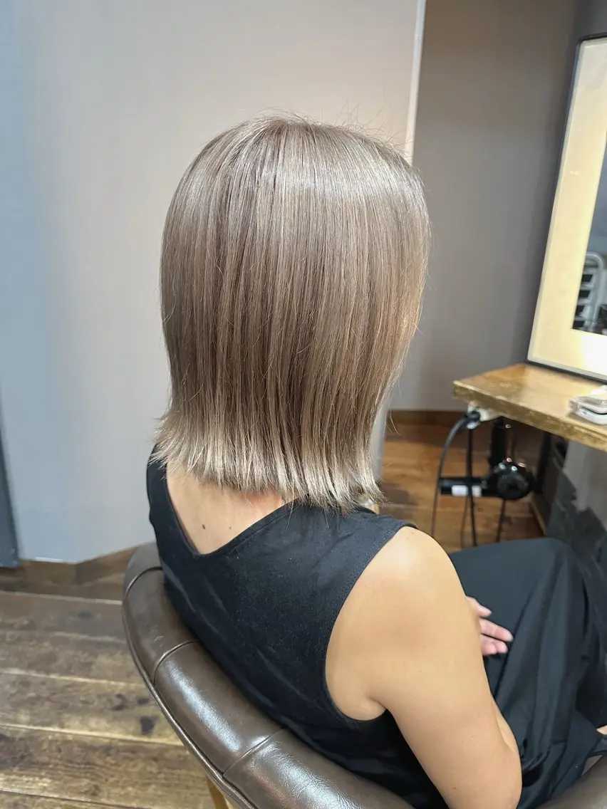 ショート カラー ヘアアレンジ 恵比寿/egerie prime/井向幹滉のヘアスタイル