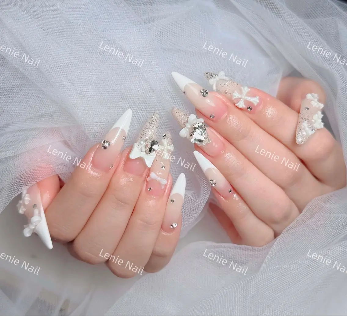 ネイル アートネイル 韓国ネイル 持ち込み ワンホンネイル ハンドネイル Lenie Nail Salonのネイルデザイン