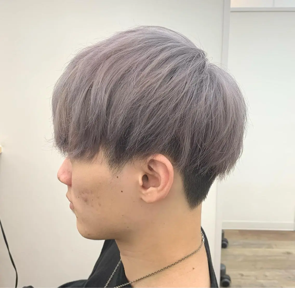 【メンズ限定】メンズカット＋ブリーチカラーorブリーチなしダブルカラー＋トリートメント＋ヘアセットの写真