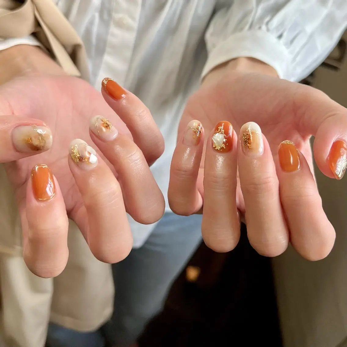 ネイル ハンドネイル nuás nailのネイルデザイン