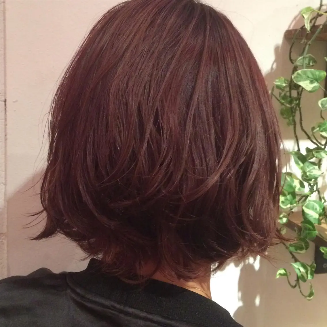 ショート カラー レッドカラー emme エミィ/立川のヘアスタイル