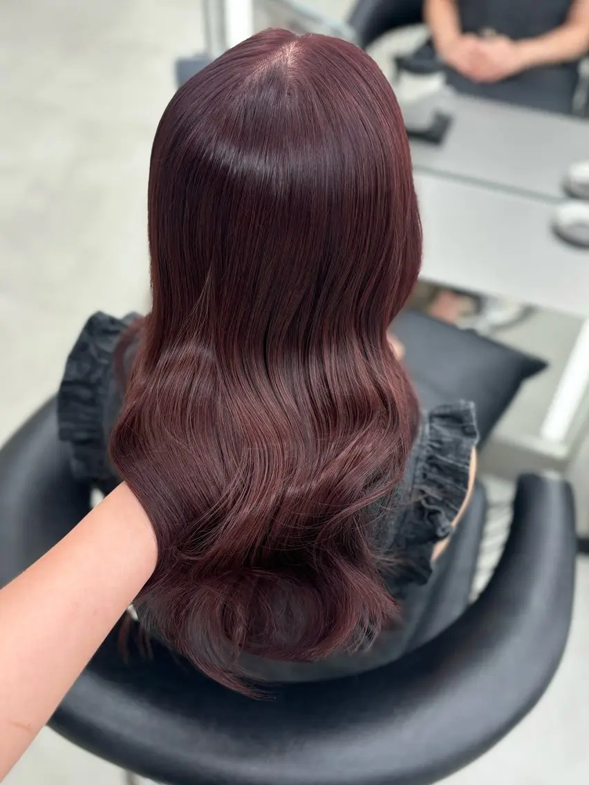 セミロング 桑原 海夕のヘアスタイル