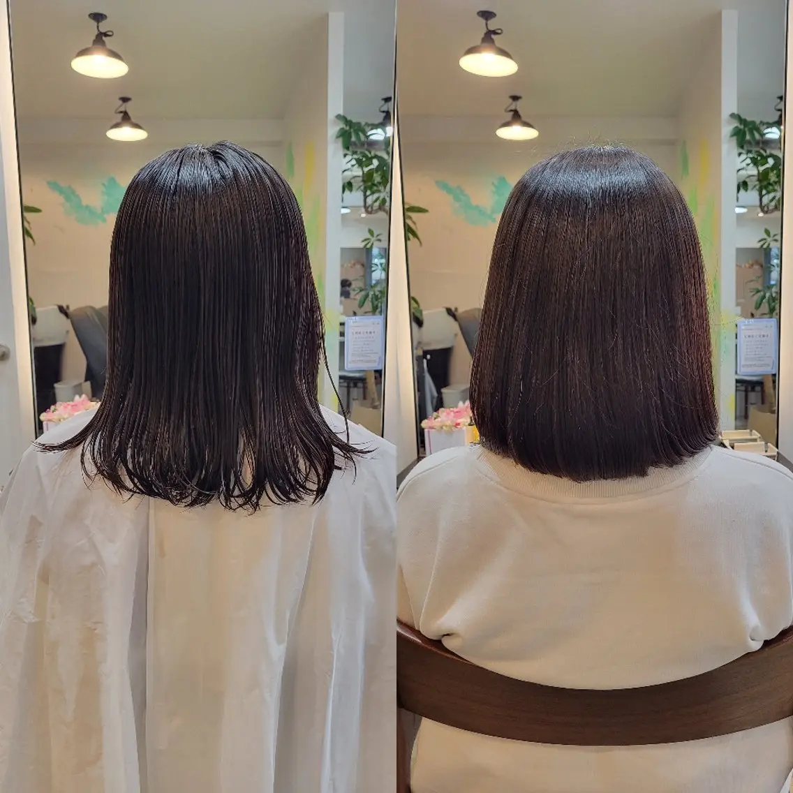 ミディアム カット 野村 果音(カノン)のヘアスタイル