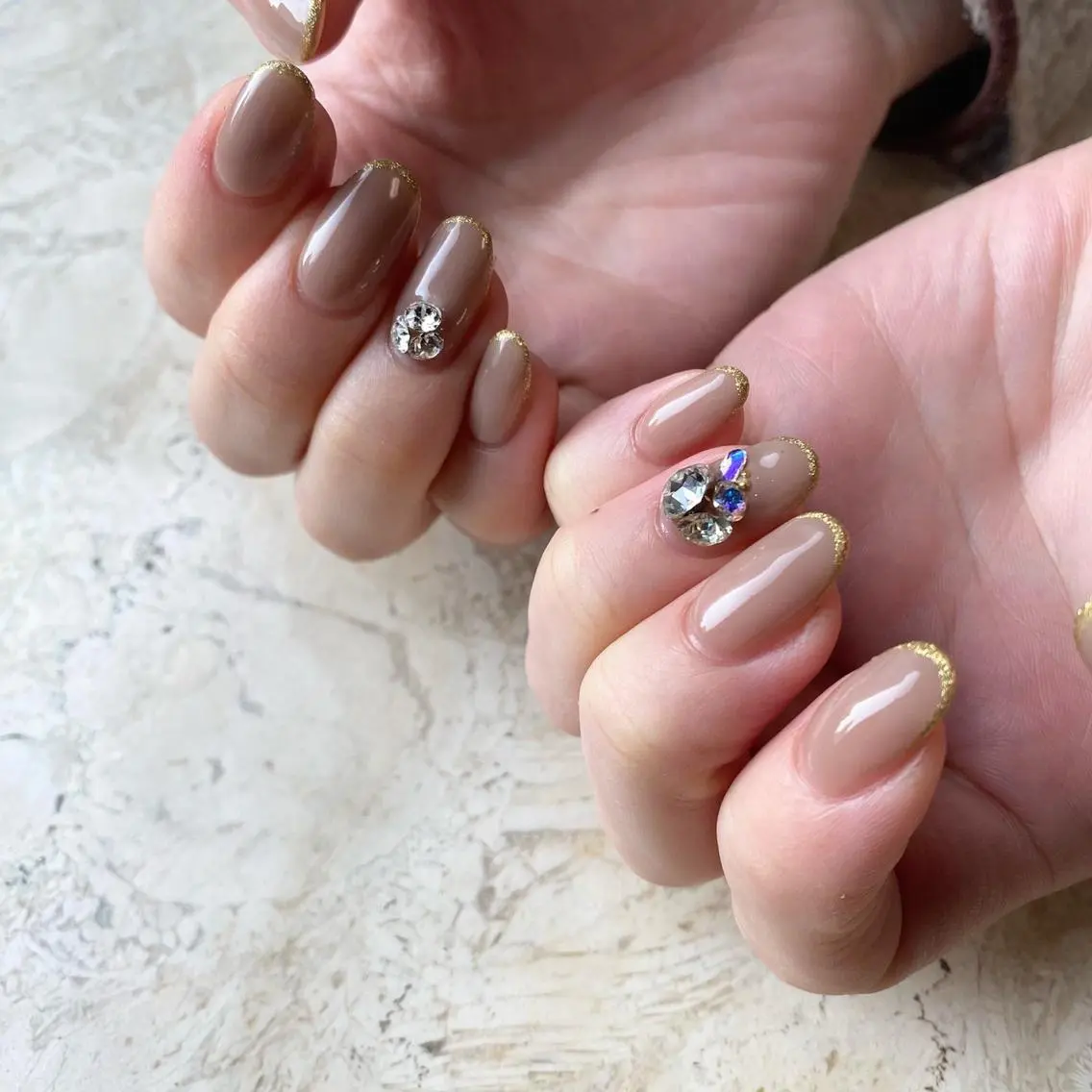 ネイル ロングネイル シンプルネイル ハンドネイル フットネイル nail salon mieux(ミュー)のマツエク・マツパデザイン