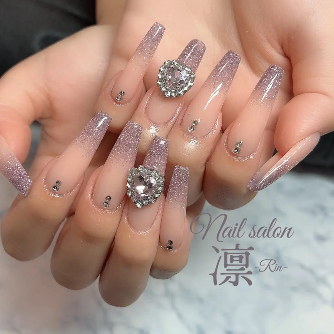 ネイル スカルプネイル private salon凛のネイルデザイン