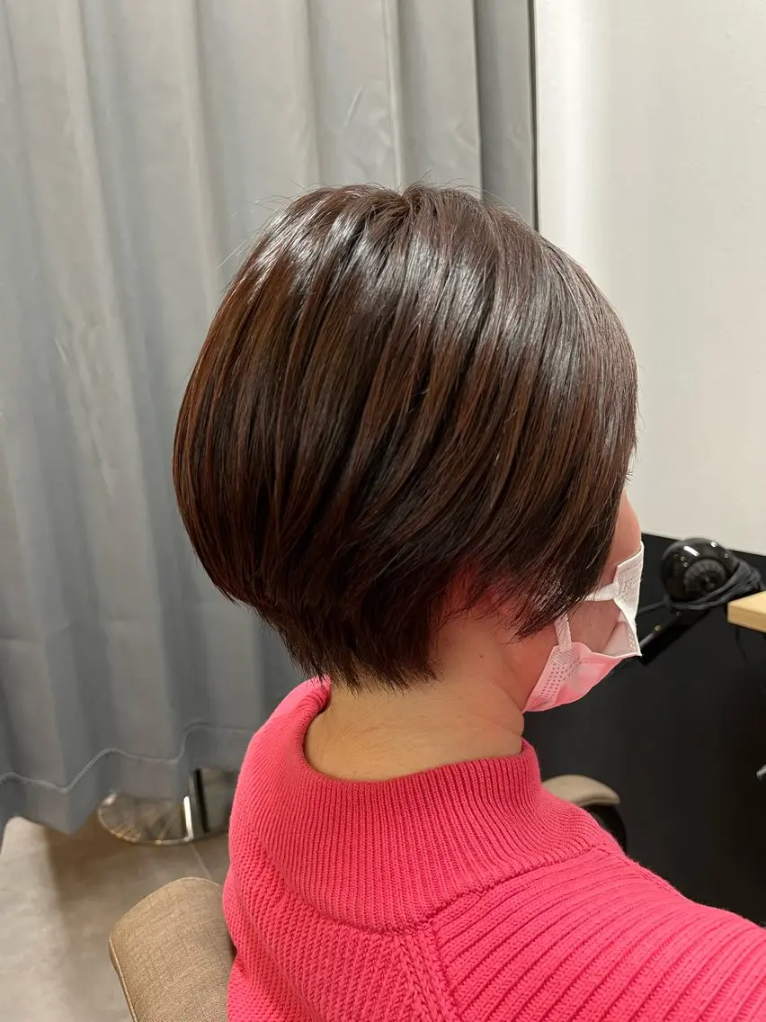 ショート カット ヘアカラー トリートメント TELAHAIR 副代表　石川篤史のヘアスタイル