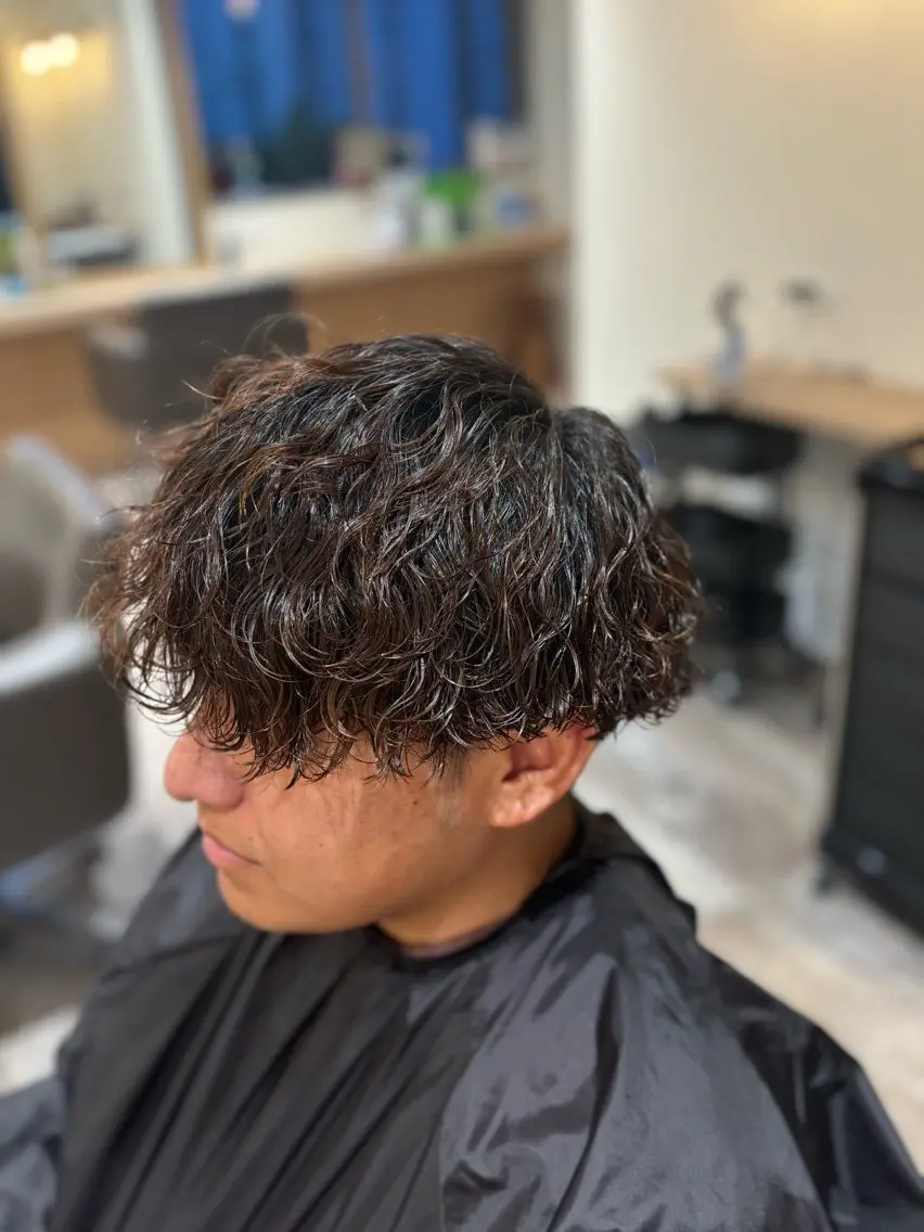 パーマ 💈メンズパーマ特化 金子温貴💈のヘアスタイル