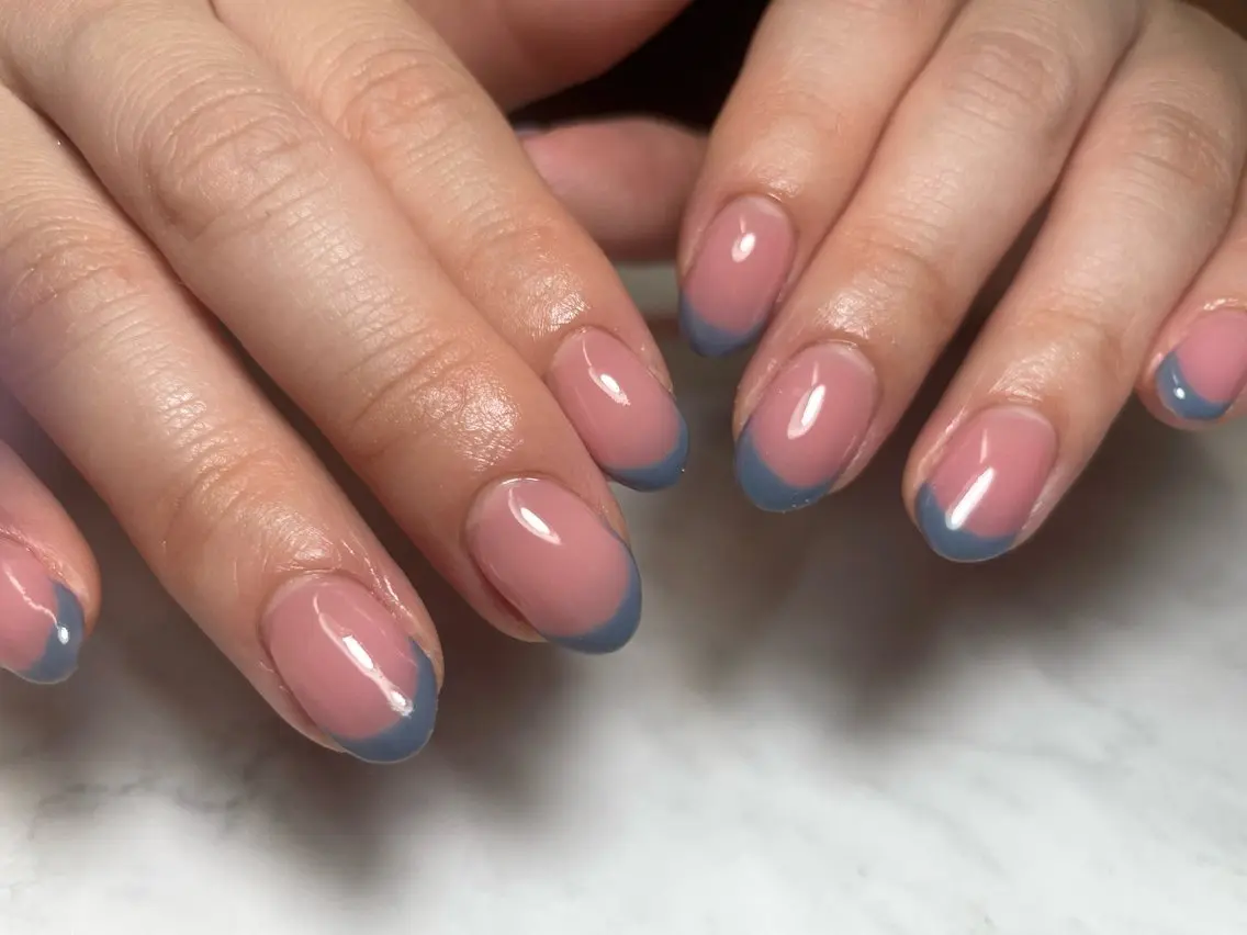 ネイル フレンチネイル オフィスネイル ショートネイル ハンドネイル ネイルサロン Sweetのネイルデザイン
