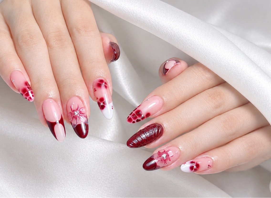 ネイル ハンドネイル Aura Nail ✨しう✨のネイルデザイン