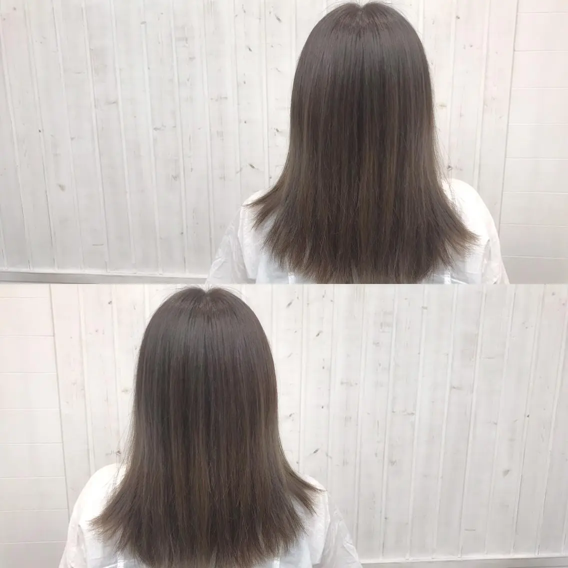 カラー グレージュ 縮毛矯正×髪質改善 店長　DAITOのヘアスタイル