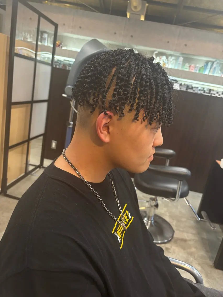 パーマ メンズ パーマ特化美容師 ナガイのヘアスタイル