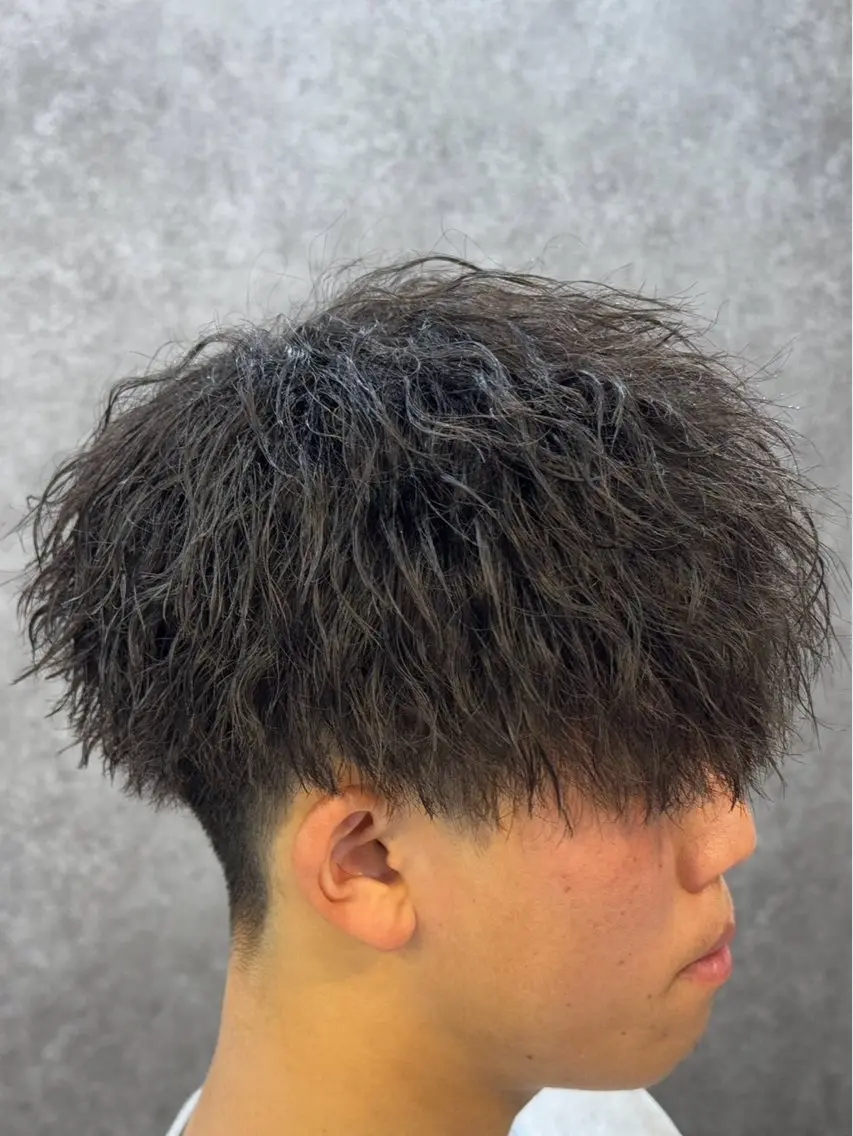 パーマ RISE 長谷川太尊のヘアスタイル