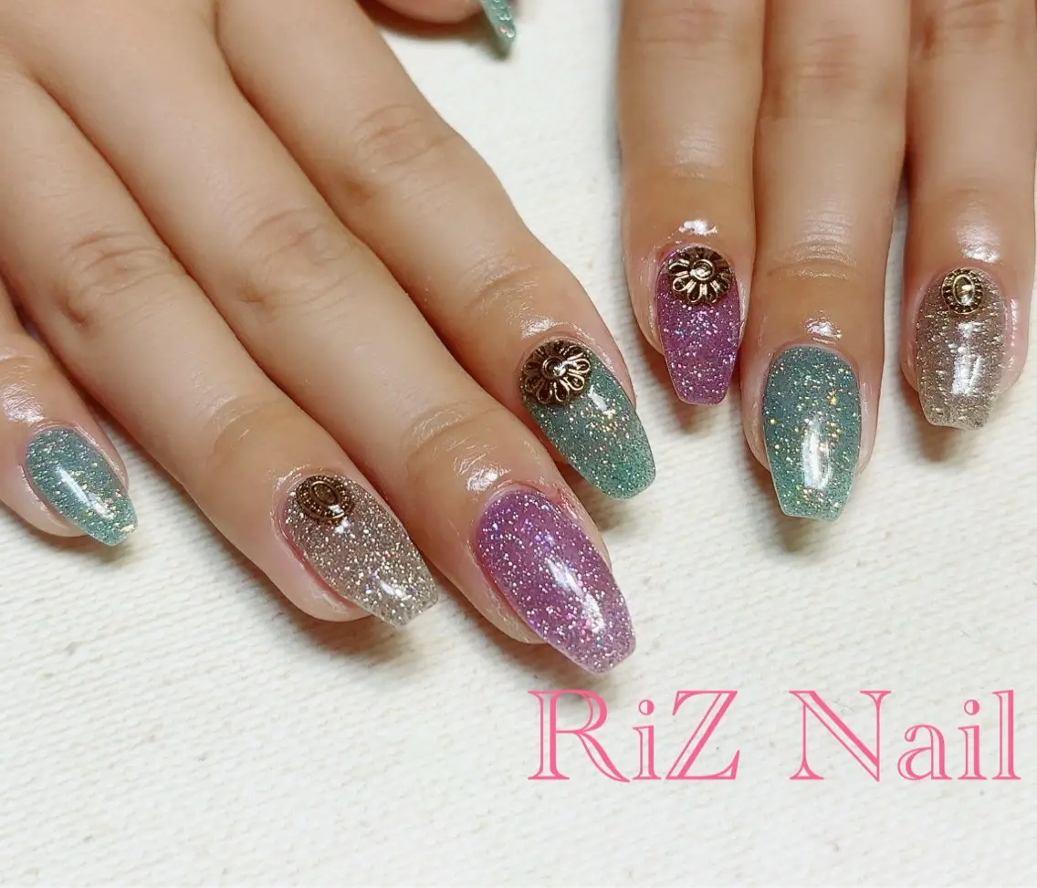 ネイル 持ち込み RiZ nail salonのネイルデザイン