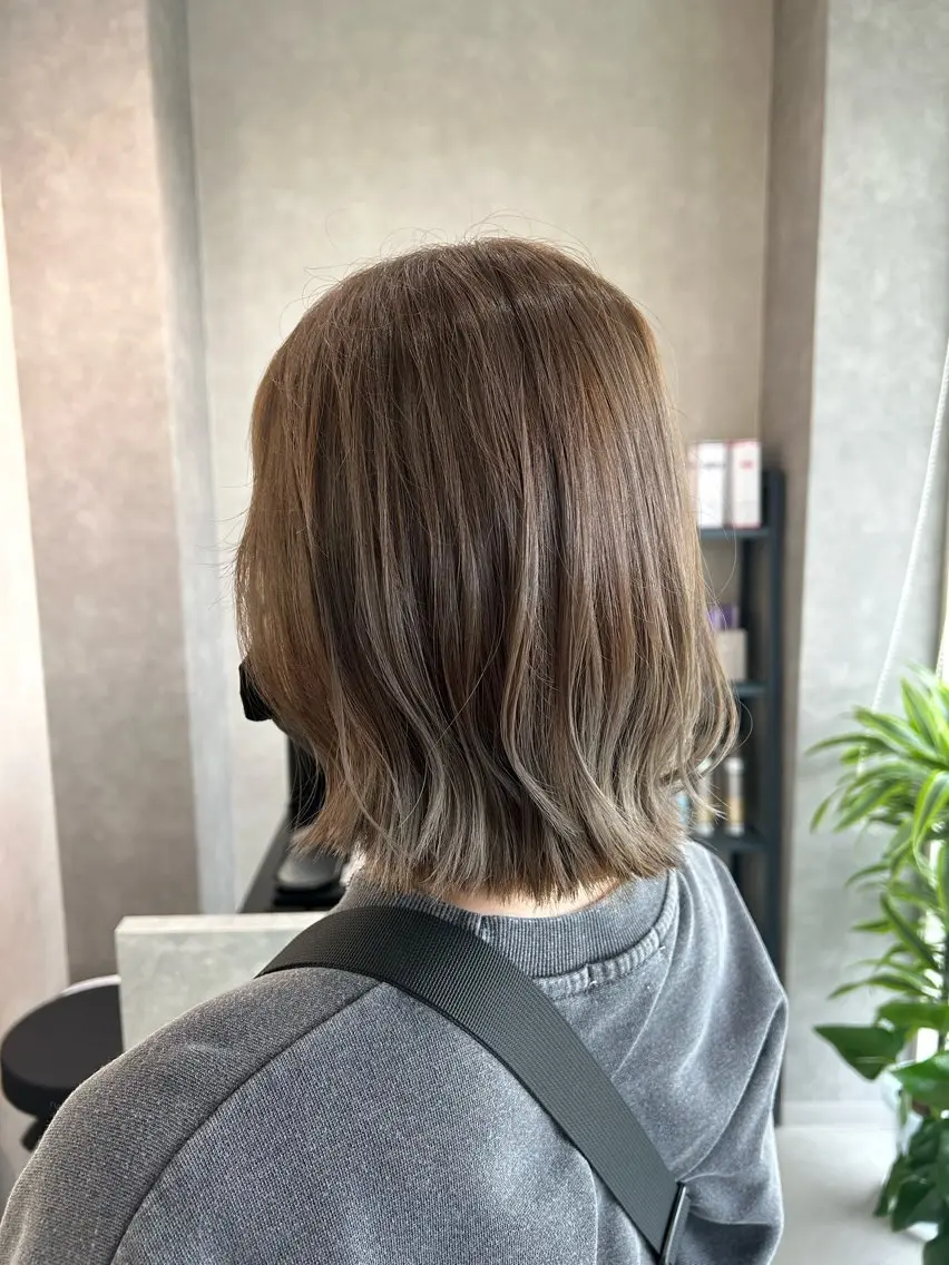 カラー ヘアカラー 筑紫野美容師 すずのヘアスタイル