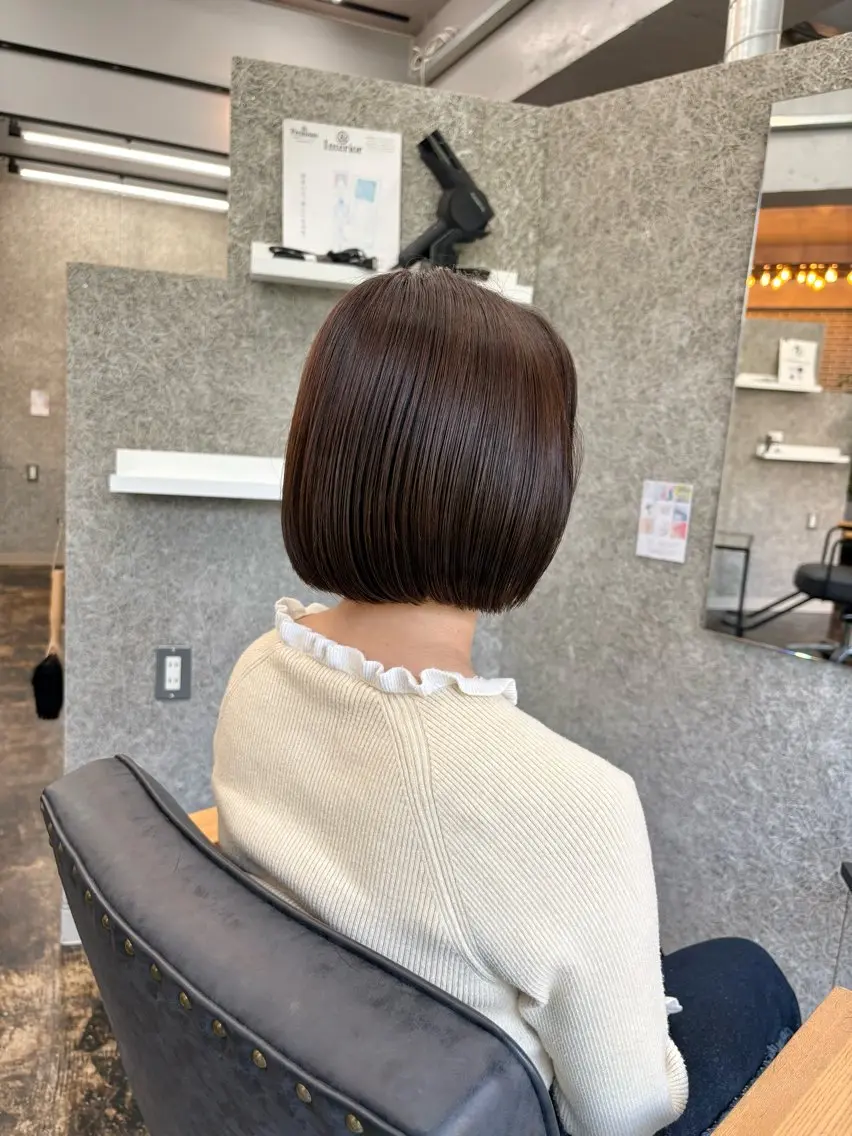 似合わせカット＋髪質改善トリートメントの写真