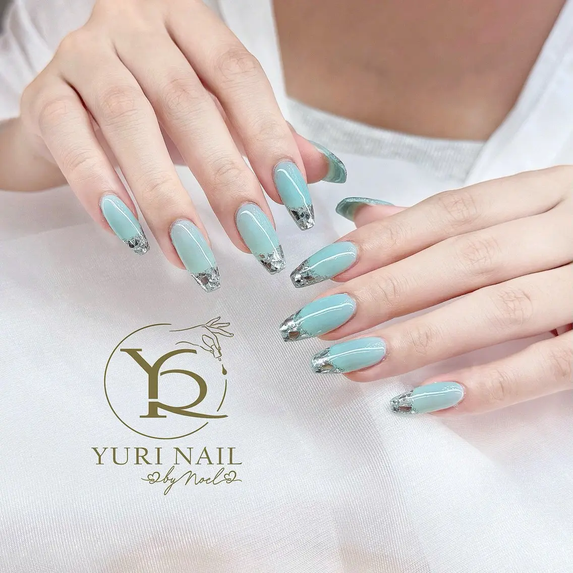 ネイル チークネイル フットネイル フレンチネイル グラデーション キラキラネイル ハンドネイル フットネイル ハンドケア YURI Nail Funabashiのネイルデザイン