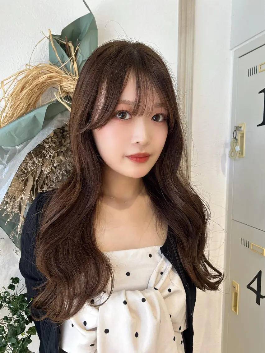 ロング merc.🕊大西‎ 香瑚のヘアスタイル