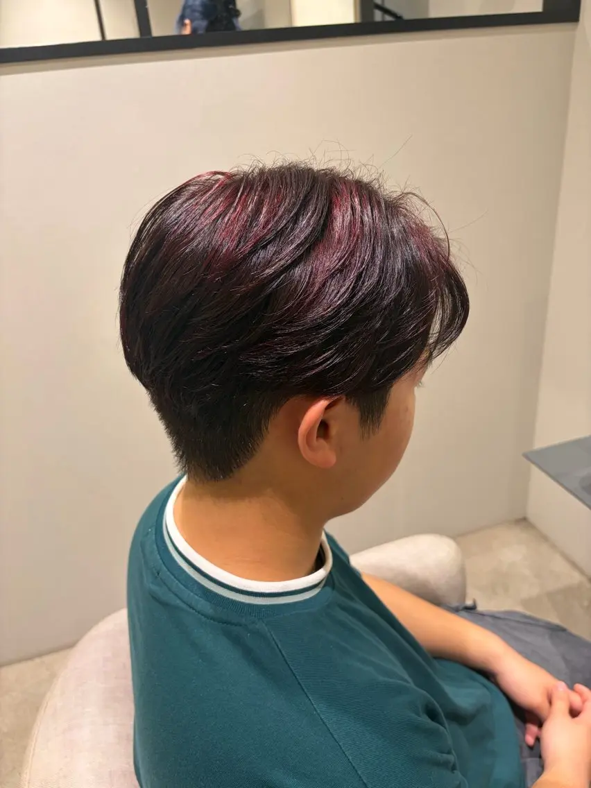 メンズ ヘアカラー メンズ/￥2900～ EARTH/山崎開世のヘアスタイル